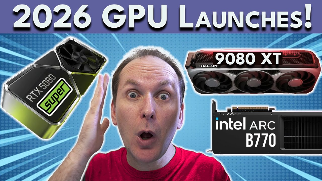🛑 2026 Graphics Card Launches! 🛑 Buy A GPU Now Or Wait? - YouTube
