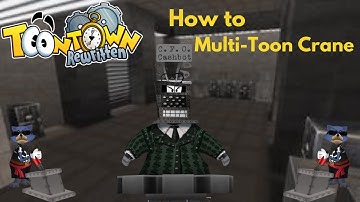 How to Crane on Multiple Toons in CFO  Toontown Rewritten
