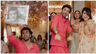 Ranbir Kapoor Alia Bhatt Mehendi Photos #shorts