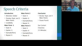 SPE 100 2020 Video 05 - Informative Speech Series 1- Introduction to Informative Speaking