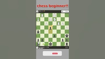 chess beginner !! chess match highlight /        #short  #chess  #chessgame  #chesscom
