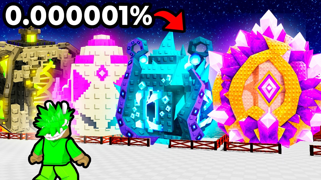 ich FINDE 0.0001% DIVINE im NEUEM BIOME in Steal an EGG!