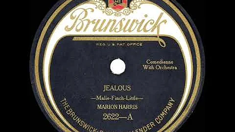 1924 Marion Harris - Jealous