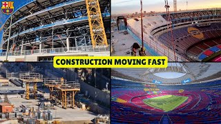 New Camp Nou Construction Update Major Progress Across The Stadium 11 Jan, 2026