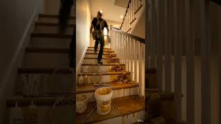 😱 HE TURNED HIS STAIRS INTO A HONEYCOMB DREAM... I SLEPT ON THE LANDING.