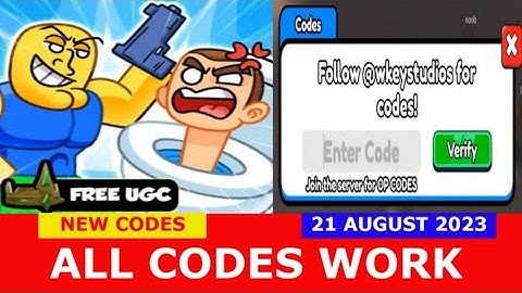 *ALL CODES WORK* [👑 FREE UGC] Gunsmith Simulator ROBLOX | 21 AUGUST 2023