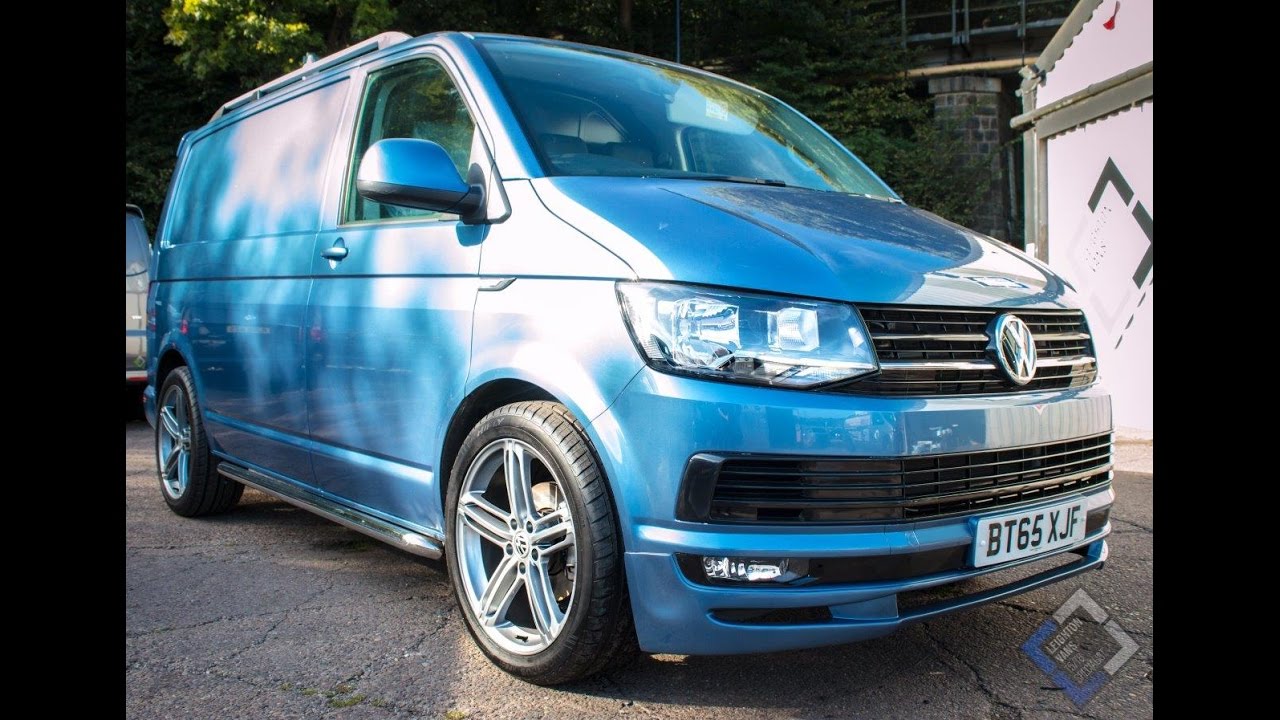 VW T6 2.0Tdi 160 Acapulco Blue Sportline Pack YouTube