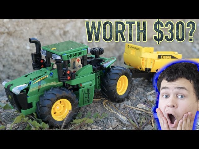 LEGO Technic - Trator John Deere 9620R 4WD - 42136 - superlegalbrinquedos