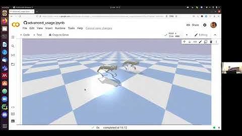 Sim2Real Demo - EAGERx Advanced usage, quadruped env @ ICRA 22 | Tools for Robotic RL 8/8