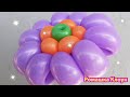 ЦВЕТОК ИЗ ШАРИКОВ букет КАК СДЕЛАТЬ Balloon Flower Bouquet cómo hacer una flor de globos