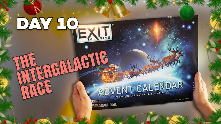 Day 10 Intergalactic Race | Advent | Exit The Game - MERRY CHRISTMAS
