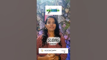 Sliding Window Technique in 60 seconds | DSA Coding Hack #dsaforbeginners #coding #shorts