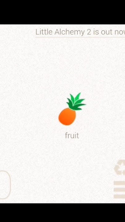 How to make fruit in little alchemy| #shorts #trend #fruit # ...