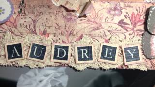 Scrapbooking Layout Once Upon a Time  paper
