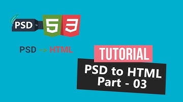 PSD to HTML Part - 03 Web Design and Development || ( BY HELLO MAHFUJ )