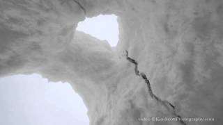 Lake Michigan ... ice cave warning