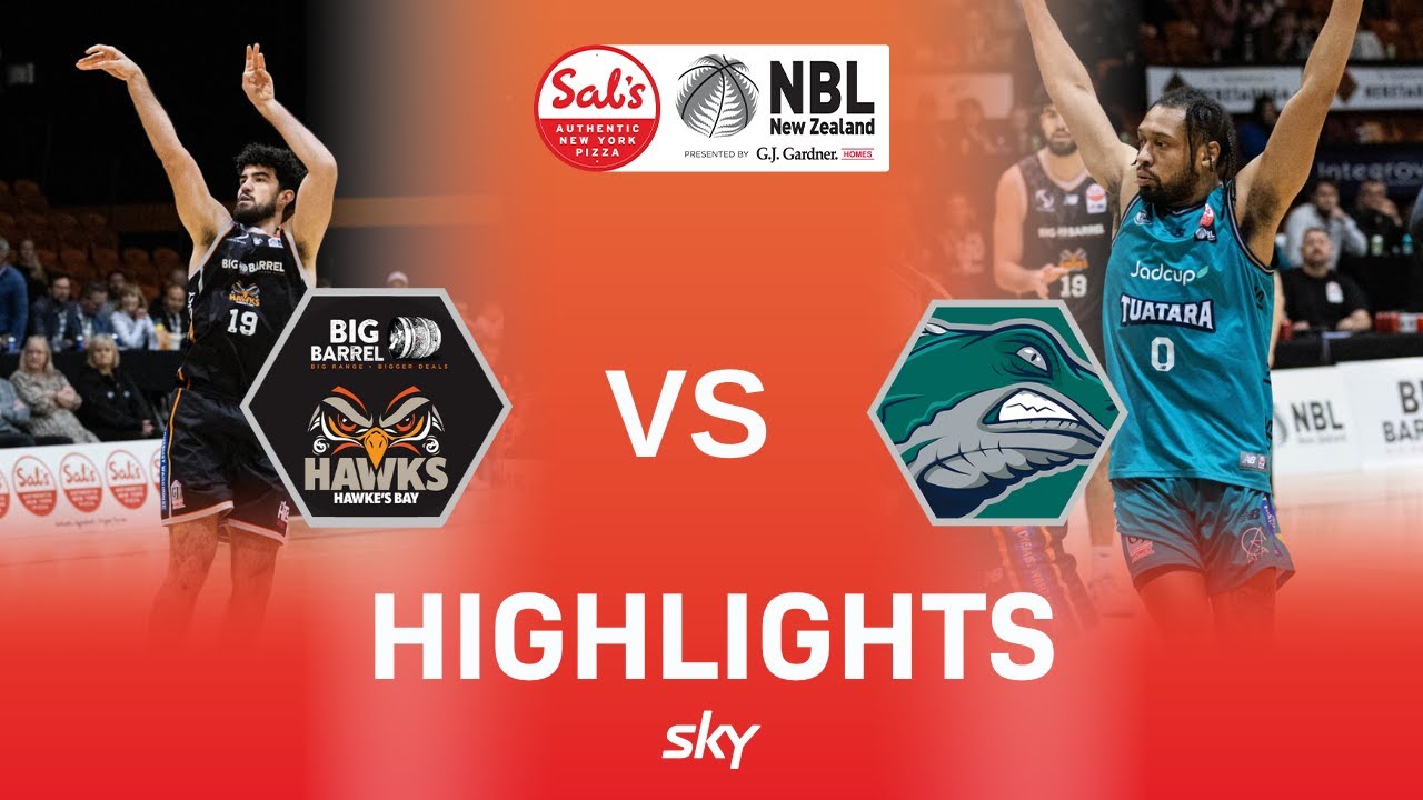Hawke’s Bay Hawks vs. Auckland Tuatara - Game Highlights