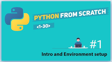 python lesson 1 intro and environment setup