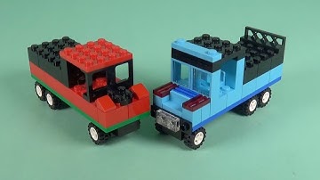 LEGO Truck (043) Building Instructions - LEGO Bricks How To Build - DIY