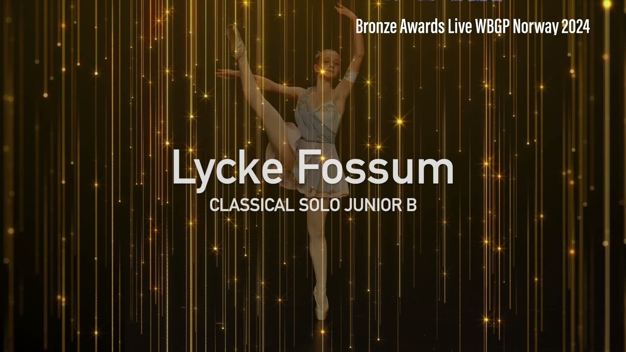 WBGP live awards BRONZE 2024