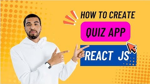 Build a Quiz App with React JS in Tamil | Complete Guide for Beginners