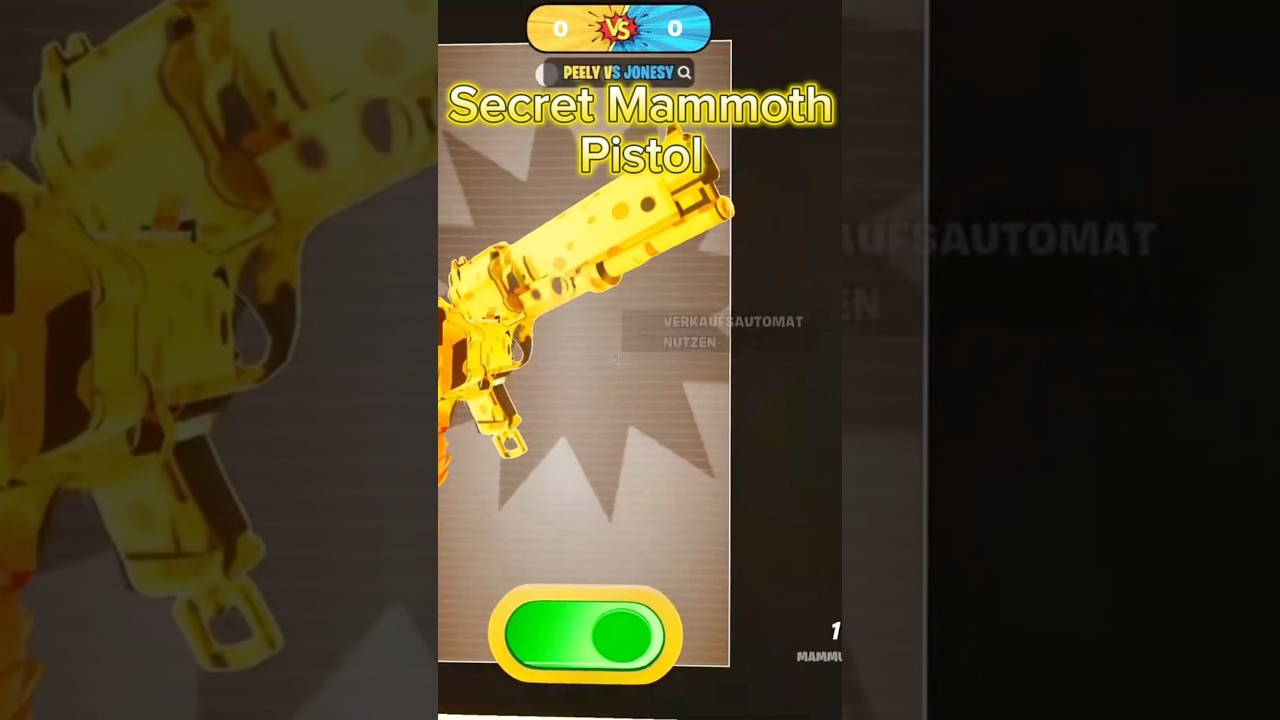 Peely vs Jonesy Secret Mammoth Pistol 