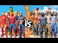 THE AVENGERS VS ZOMBIES - Iron Man, Hulk, Thor, Captain America, Spiderman vs Army of the Dead