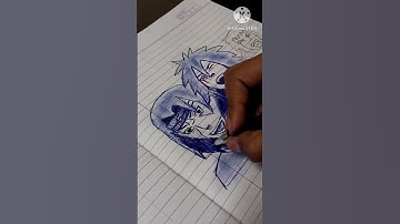 Madara itachi and Sasuke pen sketch #shorts #animedrawing