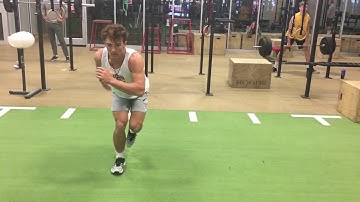 Lateral Jump (Stick Landing)