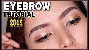 UPDATED EYEBROW ROUTINE 2019 (ON FLEEK !!! )