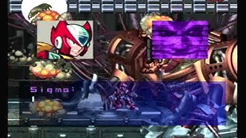 Megaman X 6 Xtreme Mode 100% Zero Walkthrough Part 14 (2/2) Final: Sigma Ending Credits