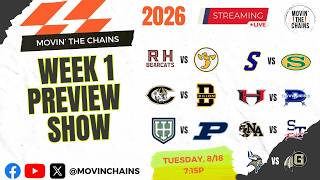 Week 1 Preview Show | 2026 South Carolina High School Football