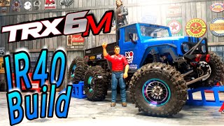 How to build a  RC 6x6 crawler at home Traxxas trx4m #traxxastrx4m #traxxastrx6m #trx4mIr40 #injora