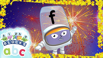 #BonfireNight With The Alphablocks! | #GuyFawkes | Learn to Read | Alphablocks