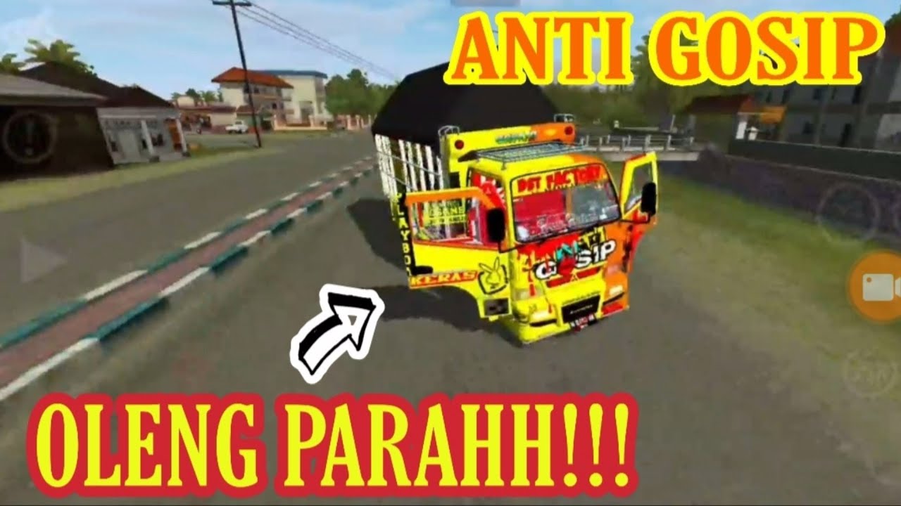 BUSSID 1 TRUK  CABE  ANTI  GOSIP  OLENG PARAHH YouTube