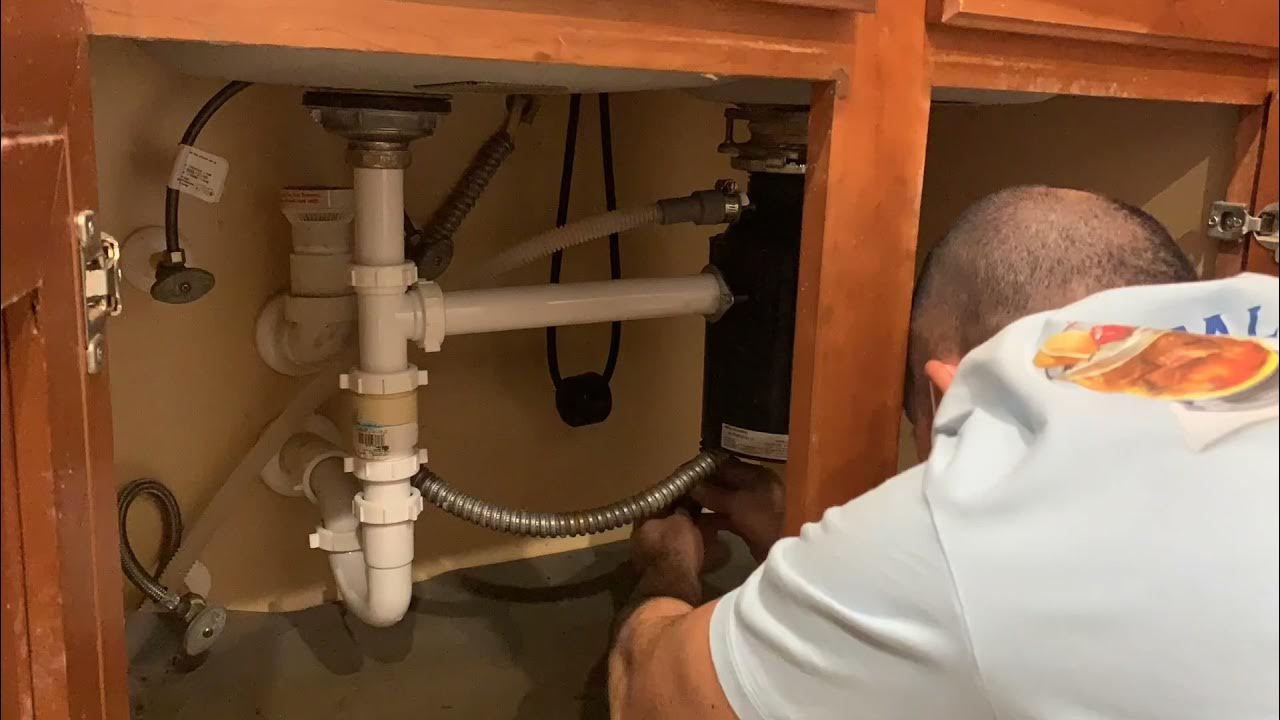 DIY How to Replace a Garbage Disposal YouTube