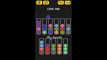 ball sort puzzle level 1184