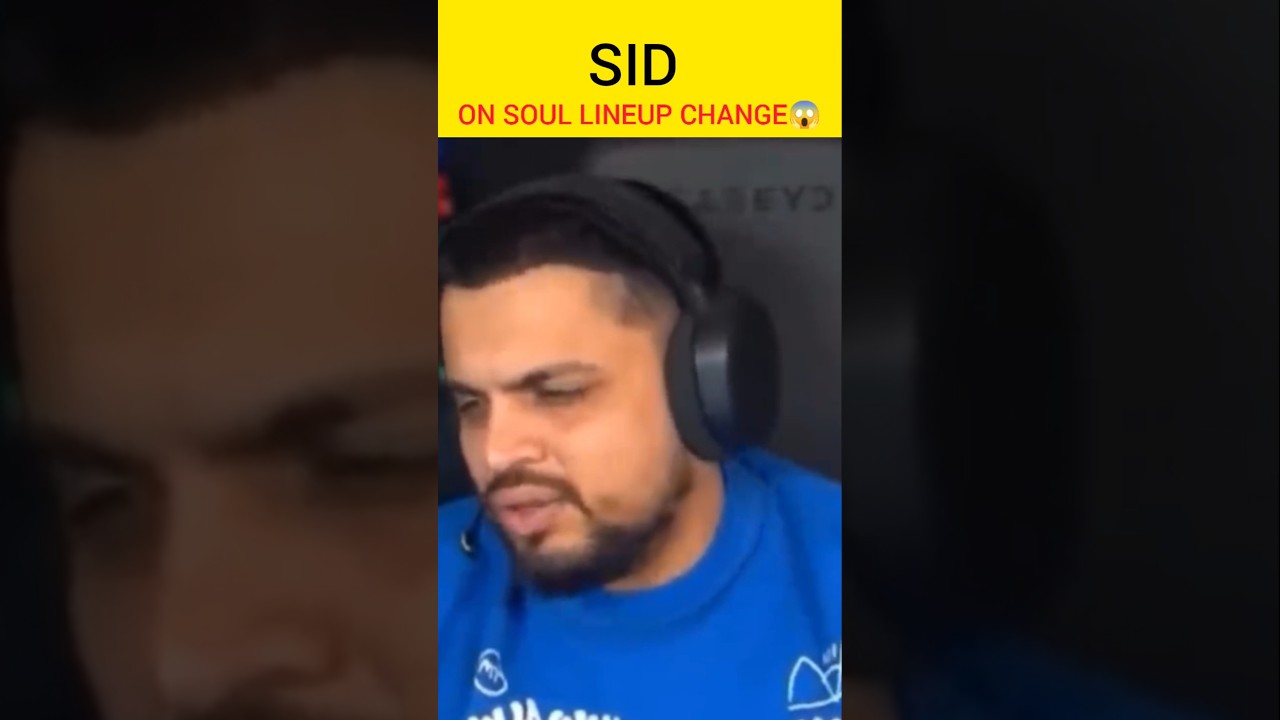 Sid About Soul Lineup Change 😱 
