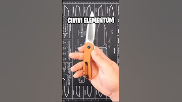 EDC Check: Civivi Elementum Cardboard Cutting Test! 💯🔥 #edc #knife #shorts #elementum