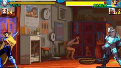 Marvel vs. Capcom 1 Ryu, War Machine