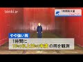 【tenki.jp雨の降り方動画】やや強い雨(10ミリ以上20ミリ未満)