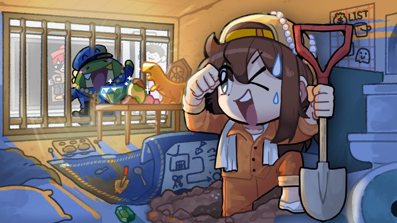 *막장 주의* 감옥 땅을 파서 나오는 잡동사니로 탈출 해야 한다