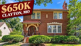 What $650K Buys in Clayton, Missouri | Classic Home Tour