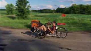 Recumbent trike 'T-10' (2) Test drive 750W (18.05.2018) Recumbent trike 'T-10' (2) Test drive 750W (18.05.2018)