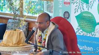 20260806 Srimad Bhagavatam 4 27 20 class by His Grace Swarup Damodar Das ~ 6 August 2026