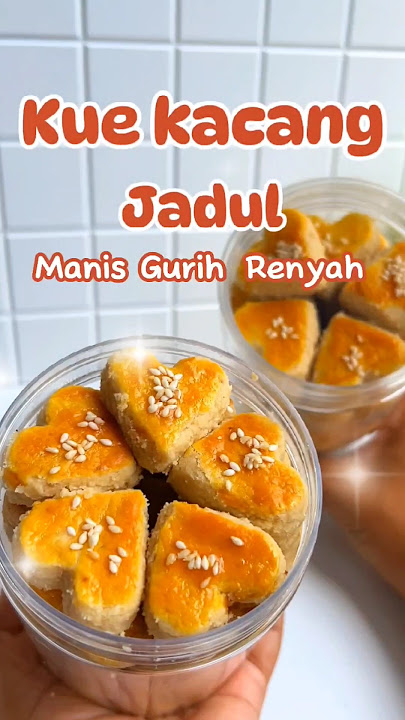 Resep Kue Kacang renyah #cemilan  #tutorialmasak #idejualan #kuelebaran  #resepkue #kuekering