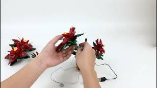 【LGK695 Installation Video】Lightailing Light Kit For Poinsettia 10370