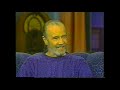 George Carlin - Later With Bob Costas 12/12/90 part 1 of 2