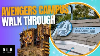 Avengers Campus Walk Through at Disney California Adventure
