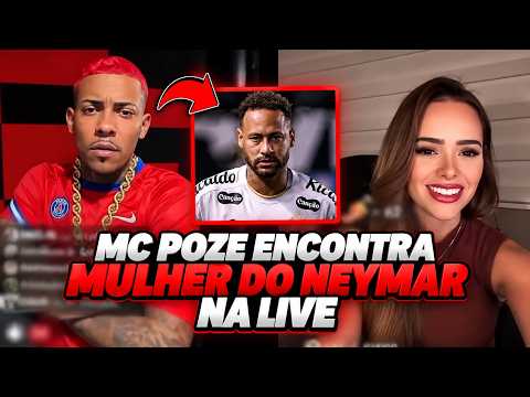 MC POZE meets NEYMAR'S WOMAN on LIVE?!